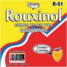 Encordoamento, Rouxinol, Para Cavaquinho, Aço, Com Chenille