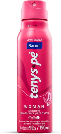 Tenys Pé Baruel Woman Jato Seco 92g - Desodorante para os pés