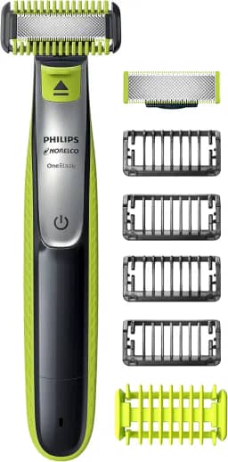 Aparador e barbeador elétrico híbrido Philips Norelco OneBlade Face + Body QP2630/70