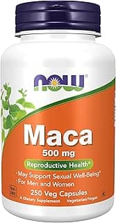 Maca Peruana 500mg (250 Vcaps) - Now Foods