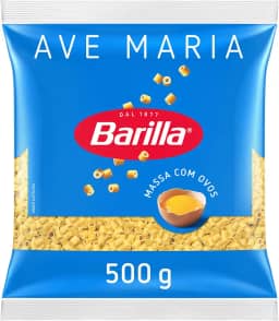 Barilla Macarrão Ave Maria Com Ovos 500G Para Sopas