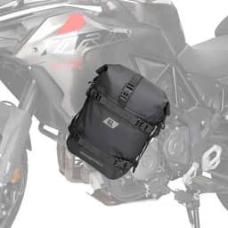 Rhinowalk Bolsa para motocicleta à prova d'água 6L moldura de motocicleta bolsa lateral com alça de ombro