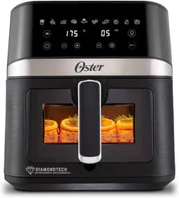 Fritadeira DiamondTech Oster 6L com Visor Transparente - 127V