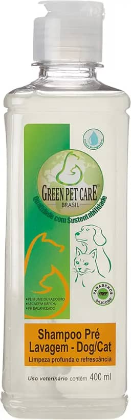 Shampoo Pré-lavagem 400ml PU Green Pet Care