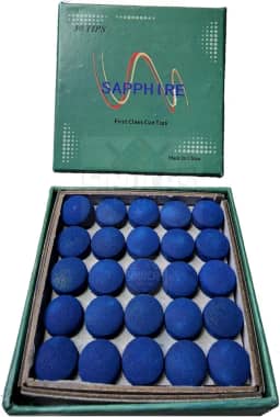SOLA DE COURO P/TACO SINUCA SAPPHIRE 11MM CAIXA