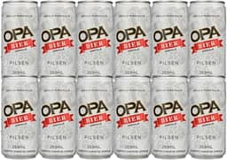 Pack 12 unidades Cerveja Puro Malte Pilsen teor 4,6% 269ml Opa Bier