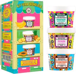 Kit Cronograma Capilar Be(m) dita Ghee 3 Produtos, Lola Cosmetics