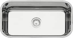 Cuba de embutir Tramontina Lavínia 56 BL em Aço Inox Pré-polido 56x34 cm