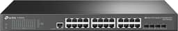 TP-Link SWITCH GERENCIÁVEL L2+ C/ 24 PORTAS GIGABIT E 4 SLOTS SFP JETSTREAM TL-SG3428 SMB, Preto