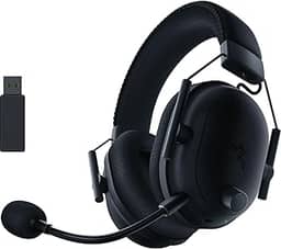 Razer Headset Gamer Sem Fio Blackshark V2 Pro: Som Surround Espacial Thx 7.1 - Drivers De 50 Mm Microfone Removível Para Pc, Ps5, Ps4, Switch, Preto