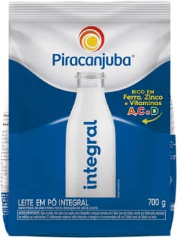 Leite em Pó Integral Piracanjuba Pouch 700g
