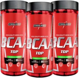 Combo 3 - Amino BCAA TOP 4:1:1-120 cápsulas - Integralmédica
