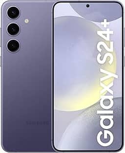 Smartphone Samsung Galaxy S24+, Galaxy AI, Selfie de 12MP, Tela de 6.7' 1-120Hz, 256GB, 12GB RAM - Violeta