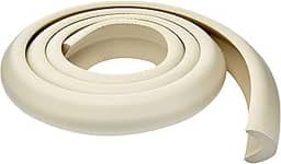 Protetor de Quina Linear Jumbo, Kababy, Creme