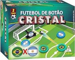 Futebol Botão Cristal Seleções Brasil X Argentina Gulliver