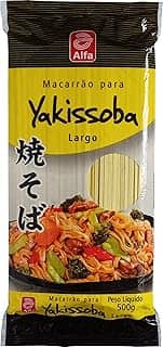Macarrão Yakissoba Largo Alfa 500g
