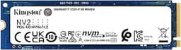 SSD Kingston NV2 500GB NVMe M.2 2280 (Leitura até 3500MB/s e Gravação até 2100MB/s)