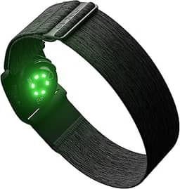 Polar Verity Sense - Sensor Óptico de Frequência Cardíaca, ANT+ e Dual Bluetooth, Sensor de FC à prova d'água com apenas um botão, Compatível com Zwift e outros aplicativos