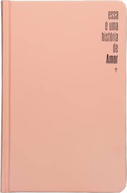 Bíblia Slim NVI, Capa dura rosa, Luxo, Esta é uma história de amor: Bíblia NVI Compacta