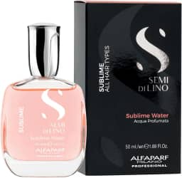 Alfaparf Milano Semi Di Lino Sublime Water - Água perfumada para cabelo e corpo – Para todos os tipos de cabelos 50ml