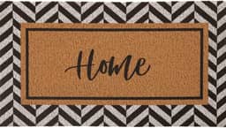 Capacho para Entrada 40x75cm Vinil com Moldura - Kapazi Linha Home Antiderrapante