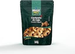 Brasil Frutt Castanha de Caju Torrada e Salgada pacote 200g