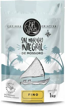 Br Spices Sal Marinho Integral Fino Br Spices Pouch 1Kg