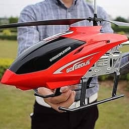 Gigante Grande Helicóptero RC 85CM 3.5 Canais Com Giroscópio Luz LED Carregamento De Avião Elétrico Drone Iniciante Para Meninos E Crianças