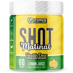 Shot Matinal vitamina c, própolis, cúrcuma, guarana e zinco, Sabor Limão, 300g, Force Full Labz