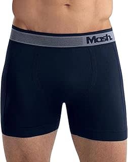 Cueca Boxer Masculina Mash Sem Costura Poliamida Respirável Box Adulto