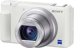 Sony Câmera digital ZV-1 para criadores de conteúdo, vlogging e YouTube com tela flip, microfone embutido, vídeo 4K HDR, tela sensível ao toque, transmissão de vídeo ao vivo, webcam, compacta