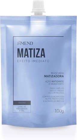 Máscara Matizadora Amend Efeito Imediato Matiza, 100g