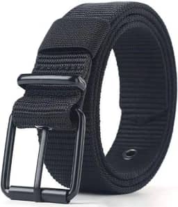 Cinto de nylon tático para homens, cinto casual masculino para caminhadas militares Rigger Work - Liberação rápida para uso ao ar livre