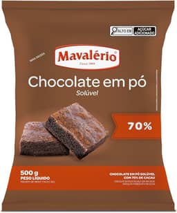 CHOCOLATE EM PO 70% 500G MAVALÉRIO