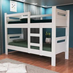 Beliche 2 Andares MDF Moderno Cor Branco