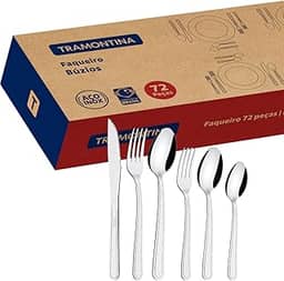 Faqueiro Inox Búzios 72 Peças - Tramontina
