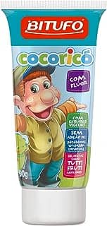 Bitufo Gel Dental Cocoricó Com Flúor Sabor Tutti Frutti 90 G