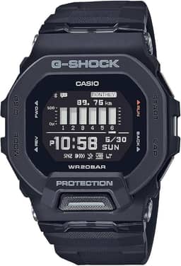 Relógio Casio G-Shock G-Squad Sports GBD-200-1DR Contador de Passos Bluetooth