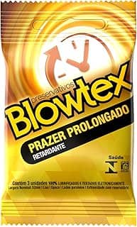 Blowtex Preservativo Retardante Com 3 Unidades