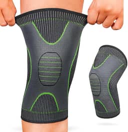 SHACK Joelheira De Compressão Para Articulação Dores Ortopédica Recuperação - ideal para corrida, academia, futebol, caminhada, cross training e volei