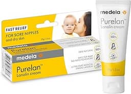 Pomada de Lanolina para Hidratação dos Mamilos Medela Purelan 2.0 - 37g, Medela, Incolor, 37G