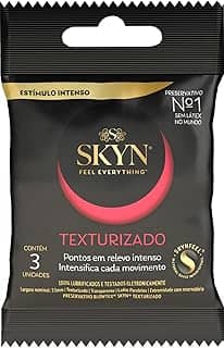 SKYN Preservativo Texturizado Com 3 Unidades