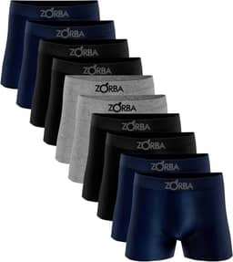Kit 10 Cueca Boxer Zorba