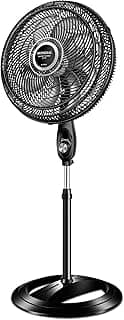 Ventilador Coluna Mondial, Turbo 8 Pás - 40cm, 220V, Preto/Prata, 140W - VTX-40C-8P