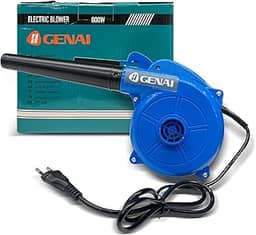 Soprador de Folhas 220V, Soprador Elétrico 800W, Motor de Cobre, Dupla Função Soprar e Aspirar