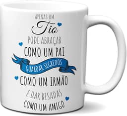 Caneca Tio é Como Um Pai Presente Xícara Personalizada