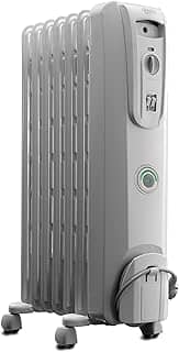 Delonghi Aquecedor a Óleo Portátil 3 Configurações Temperatura Sem Montagem e Manutenção no Óleo