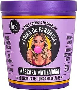 Loira de Farmácia Máscara Matizadora 230g , Lola Cosmetics