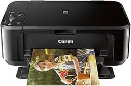 Canon Impressora a jato de tinta colorida sem fio Pixma MG3620 com impressão para celular e tablet, preta