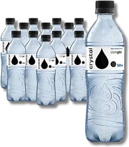 Água com Gás 500ml | Kit com 12 Unidades – Natural, Refrescante e Leve